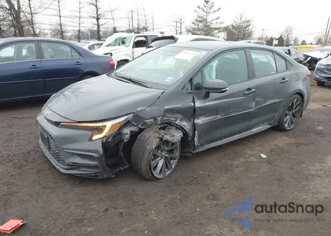 2023 Toyota Corolla Xse z USA, uszkodzony, nr VIN 5YFT4MCE6PP163428